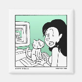 Katze Magnet (Vorne)