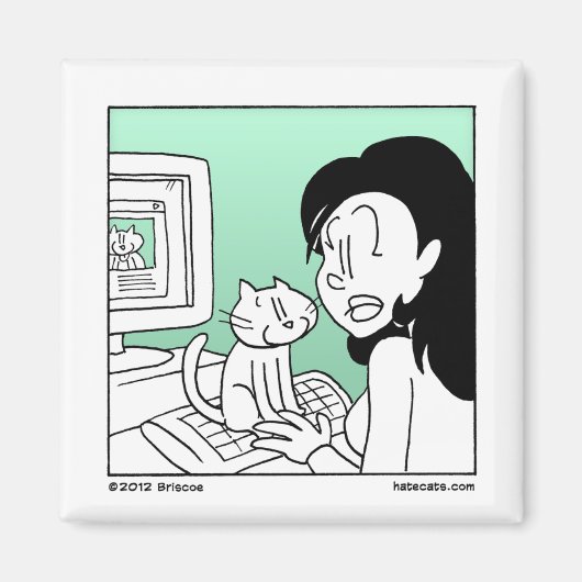 Katze Magnet (Vorne)