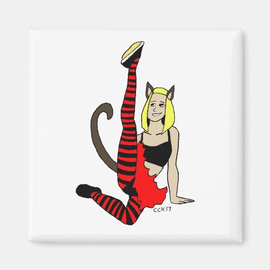 Katze magnet (Vorne)