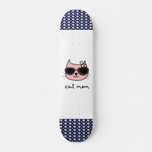KATZE MAMA MÄDCHEN SKATEBOARD DECK (Vorne)