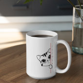 Katze Mama Mein Therapeut hat Whiskers Tasse