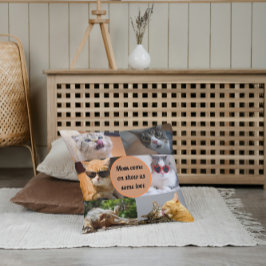 Katze Mama Niedlich Moderne Personalisierte Heimfo Kissen