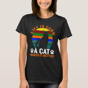 Katze Mama Retcued Animals Animal Rescue Rett Katz T-Shirt