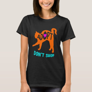 Katze Mama Retcuted Animals Animal Rescue Rett Cat T-Shirt