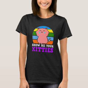 Katze Mama Retcuted Animals Animal Rescue Rett Kat T-Shirt