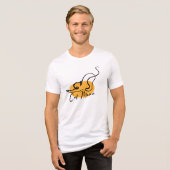 Katze Mama Tri-Blend Shirt (Vorderseite voll)