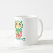 Katze Matryoshka Puppe Kaffeetasse (VorderseiteRechts)