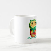 Katze Matryoshka Puppe Kaffeetasse (Vorderseite Links)