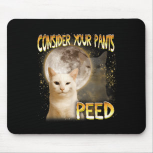 Katze Meme Katzenliebhaber Katzenmutter Lustig Bed Mousepad