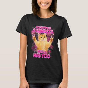 Katze Meme Katzenliebhaber Lustig Manchmal Braucht T-Shirt