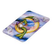 Katze Mermaid 29 Magnet (Linke Seite)
