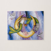 Katze Mermaid 29 Puzzle (Horizontal)