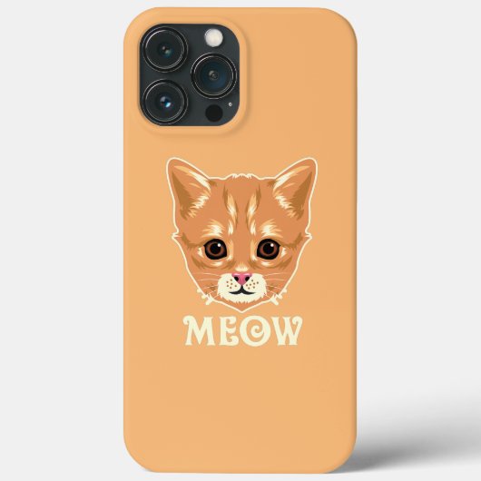 Katze Miaut Case-Mate iPhone Hülle (Rückseite)