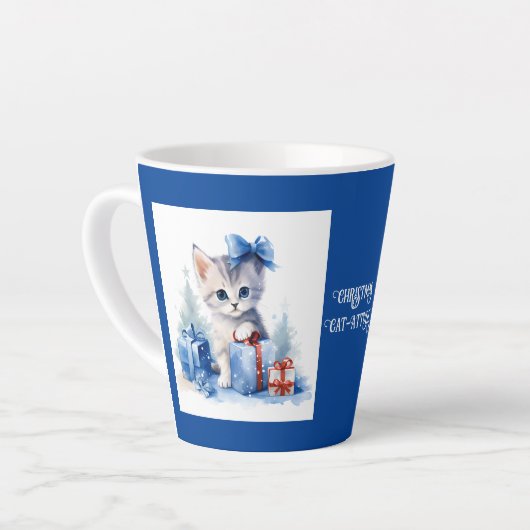 Katze Milchtasse (Linke Ecke)