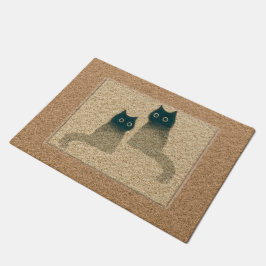 Katze Minimalist Fußmatte