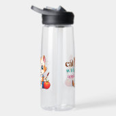 Katze mit Apple-85242 Trinkflasche (Rechts)