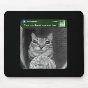 Katze mit Bewegungs-Meme beringen Mousepad