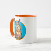 Katze mit Birthday-Schuhglas Tasse (Vorderseite Links)