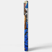 Katze mit Blume Telefoncase - Blumengestelle Case-Mate iPhone Hülle (Rückseite / Links)