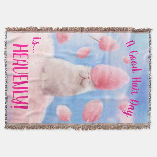 Katze mit Bonbons Decke (Vorderseite)