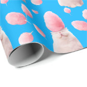 Katze mit Bonbons Geschenkpapier (Rolleneckpunkt)