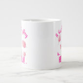 Katze mit Bonbons Jumbo-Tasse (Vorderseite)