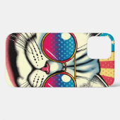 Katze mit Brille Case-Mate iPhone Hülle (Rückseite (Horizontal))