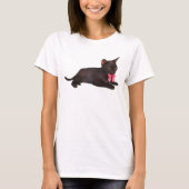 Katze mit Bugpreppy, Coquette-Kleidung, 90er Stil T-Shirt (Vorderseite)