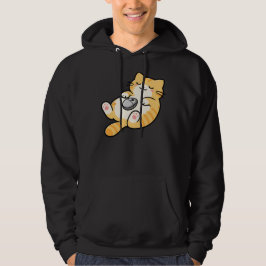 Katze mit Computermaus Hoodie