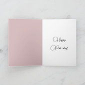 Katze mit Duschhaube Geburtstag Karte (Innenseite)