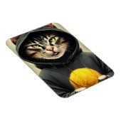 Katze mit einem Ball aus Garn Magnet (Rechte Seite)