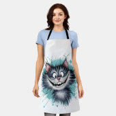 Katze mit einem Lächeln. Schürze (Getragen)