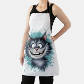 Katze mit einem Lächeln. Schürze (InSitu)