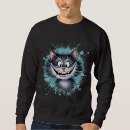 Katze mit einem Lächeln. Sweatshirt