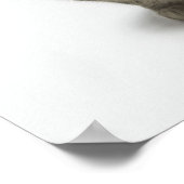 Katze mit einem Tiara Poster (Ecke)