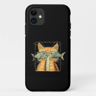 Katze mit Fisheyes Kitten Funny Cat Parody Case-Mate iPhone Hülle