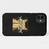 Katze mit Fisheyes Kitten Funny Cat Parody Case-Mate iPhone Hülle (Rückseite (Horizontal))