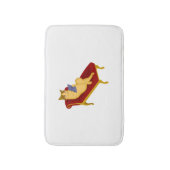 Katze mit Gadget-Clipart Badematte (Vorderseite Vertikal)