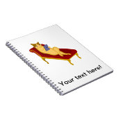 Katze mit Gadget-Clipart Notizblock (Rechte Seite)