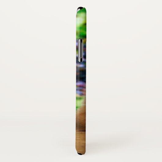 Katze mit Glas Wein Case-Mate iPhone Hülle (Hinten/Rechts)