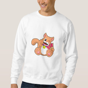 Katze mit Glocke Sweatshirt