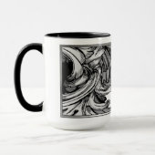 Katze mit grünen Augen Tasse (Links)