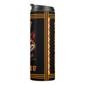 Katze mit Haltung Thermosbecher (Nach rechts gedreht)