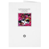 KATZE MIT HARLEQUIN HAT- UND MASQUERADE-PARTY (Hinten)