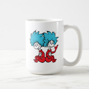 Katze mit Hut Ding Eins & Ding Zwei Kaffeetasse