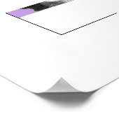 Katze mit Hut (Sumire) Poster (Ecke)