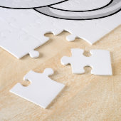 Katze mit Kaffee-Cup Puzzle (Seite)