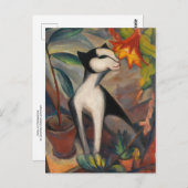 Katze mit Kakte-Verleihung von Maetzel-Johannsen Postkarte (Vorne/Hinten)