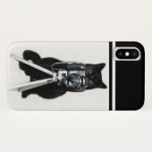 Katze mit Kamera Case-Mate iPhone Hülle (Rückseite (Horizontal))