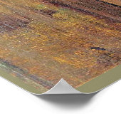 Katze mit Kätzchen, Kunstmalerei, Poster (Ecke)